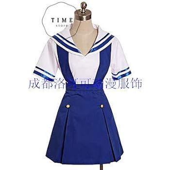 Amazon.co.jp: CLANNADクラナド女子制服 夏服☆コスプレ衣装